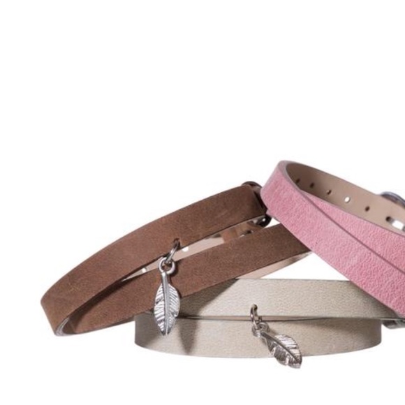 Tokyo Bay Leather Wrap Bracelet - Picture 2 of 8